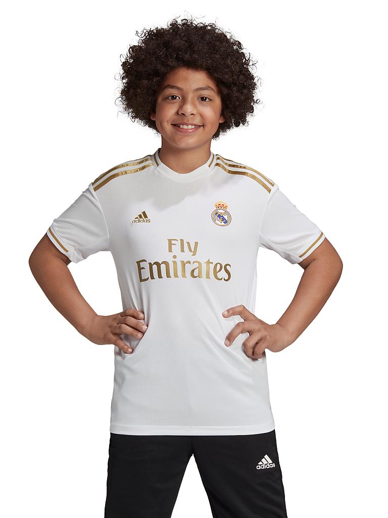 ADIDAS Kinder Heimtrikot Real Madrid Replica 19 20 weiß